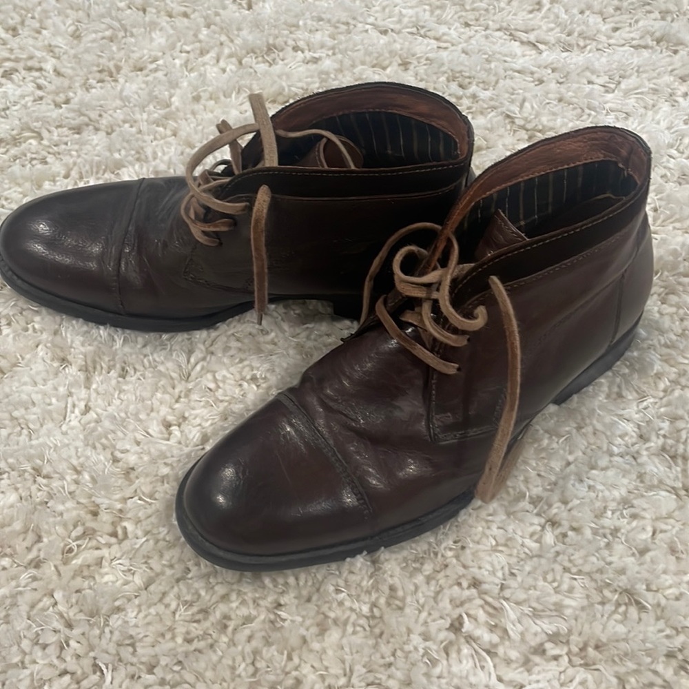 Johnston & Murphy Brown Leather Ankle boots